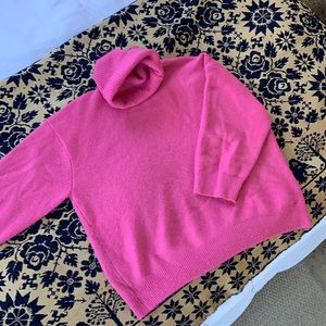 Topshop oversize sweater. Sz 4. Pink.